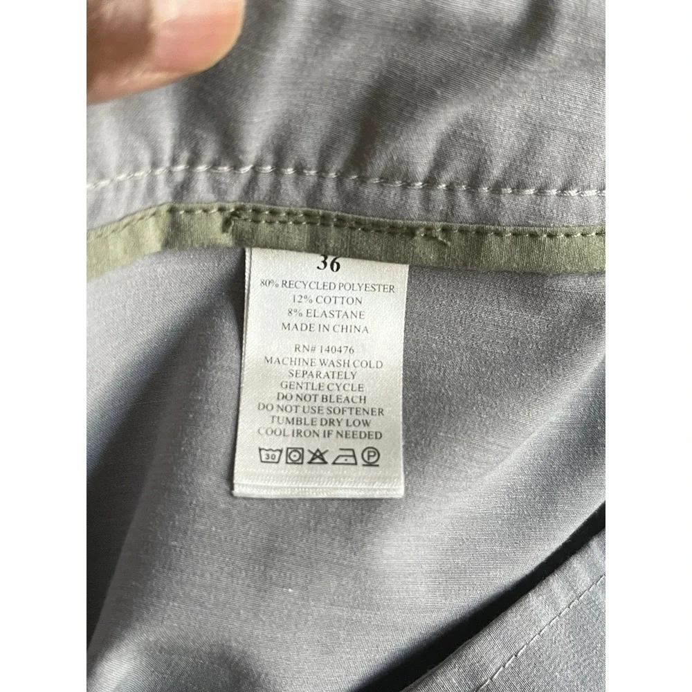 Faherty All Day Chino Shorts 9 Inch Stretch Comfort Casual,‎ Size 36